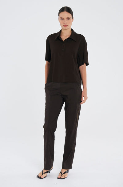 Mela Purdie - Zip Cargo in Fudge