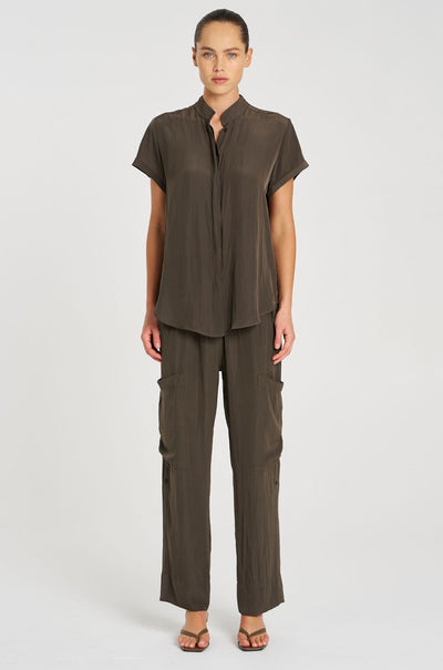 Mela Purdie - Soft Cargo in Mache in Leather