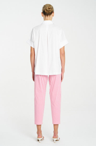 Mela Purdie - Nomad Pant in Hot Pink Stripe Microprene