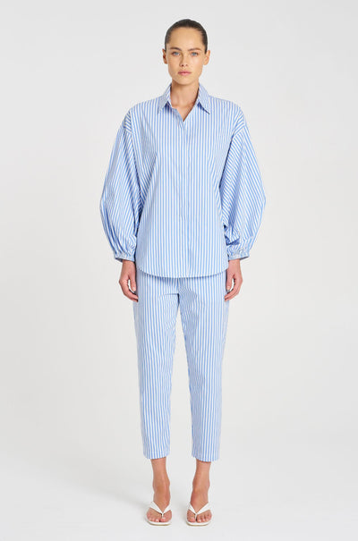 Mela Purdie - Nomad Pant in Miami Stripe Microprene