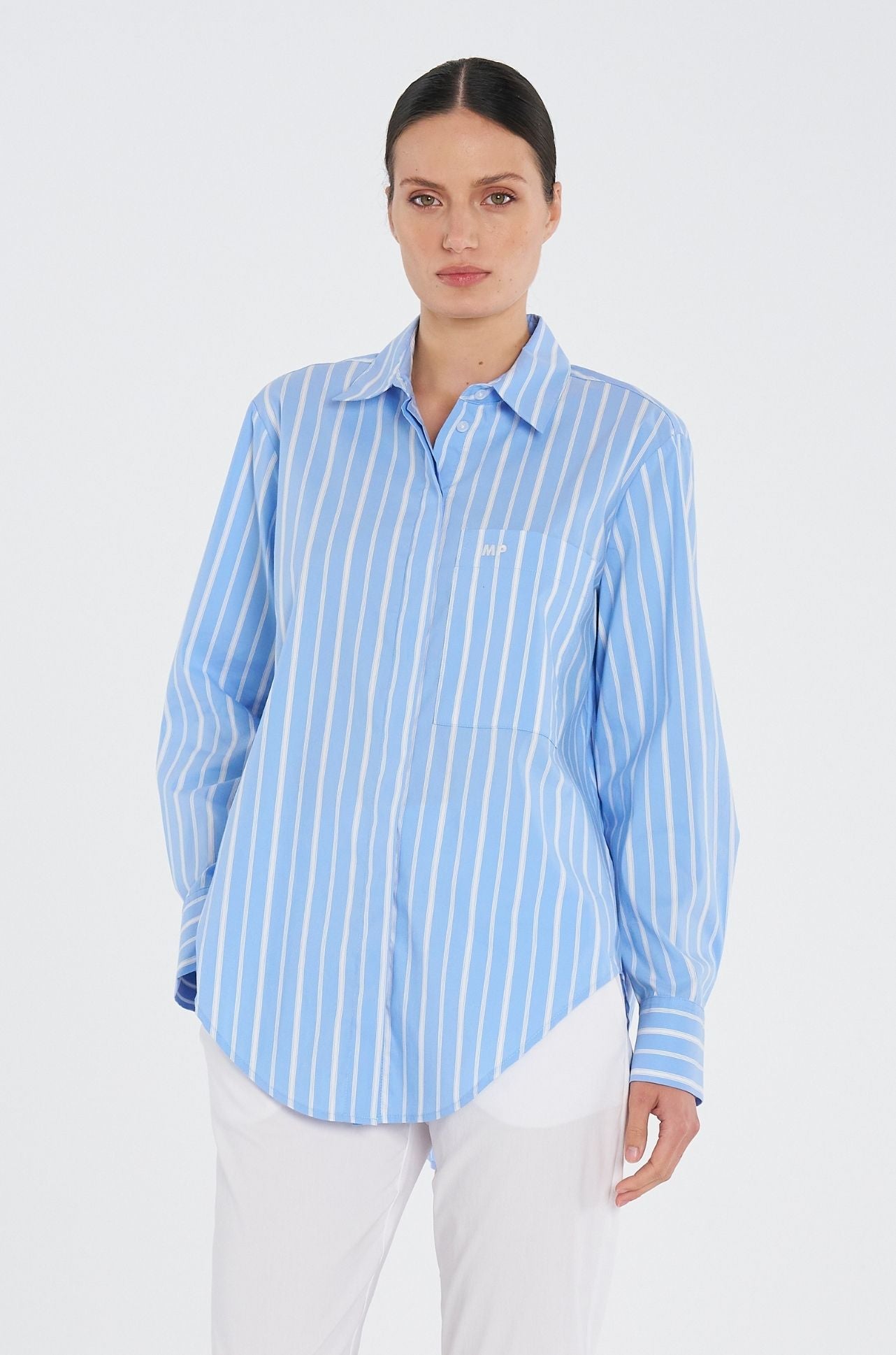 Mela Purdie - Saville Shirt in Saville Stripe