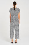 Mela Purdie - Cap Shell in Terrain Print Charmeuse