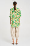 Mela Purdie - Villa Overshirt in Silk Lilly Print