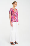Mela Purdie - Scoop Shell in Kaleidoscope Print Silk