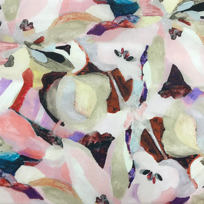 Mela Purdie - Soft Stand Shirt in Cezanne Print Silk