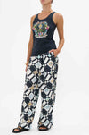 Camilla - Folk Afloat Button Front Lounge Pant