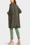 Marc Cain - Frayed Edge Tweed Knit Coat
