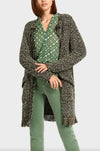 Marc Cain - Frayed Edge Tweed Knit Coat