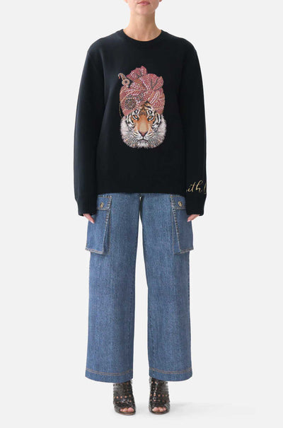 Camilla - Fiesta, Siesta, Repeat Relaxed Crew Neck Jumper