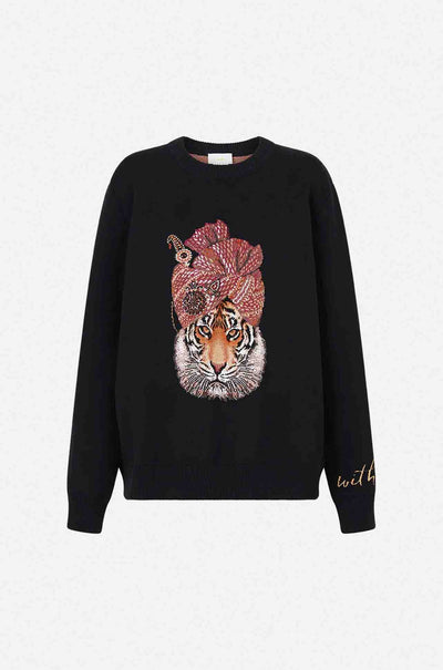 Camilla - Fiesta, Siesta, Repeat Relaxed Crew Neck Jumper