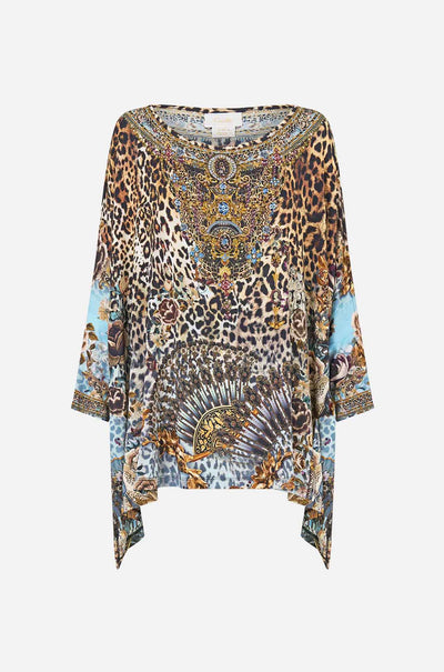 Camilla - Fiesta, Siesta, Repeat Scoop Neck Slouch Tee