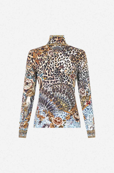 Camilla - Fiesta, Siesta, Repeat Jersey Turtleneck