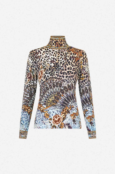 Camilla - Fiesta, Siesta, Repeat Jersey Turtleneck