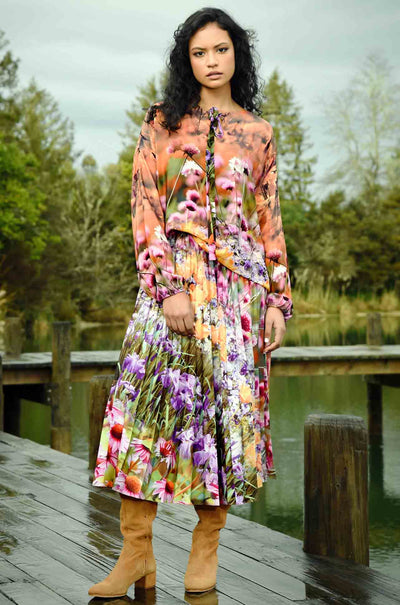 Curate - Chin Up Buttercup Fall At My Pleat Skirt
