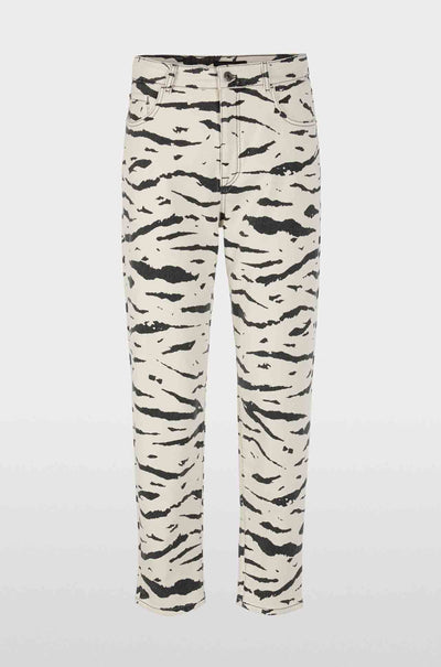 Marc Cain - Feura Jeans w/ Animal Print