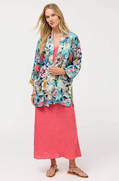 Johnny Was - Filaree Reversible Kimono in Chemis