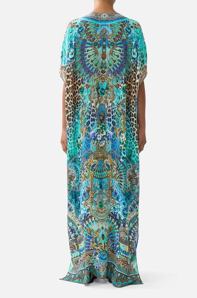 Camilla - Flamenco Euphoria Slim Fit Kaftan With Split