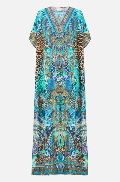 Camilla - Flamenco Euphoria Slim Fit Kaftan With Split