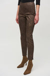 Joseph Ribkoff - Foiled Animal Classic Slim Denim Pants