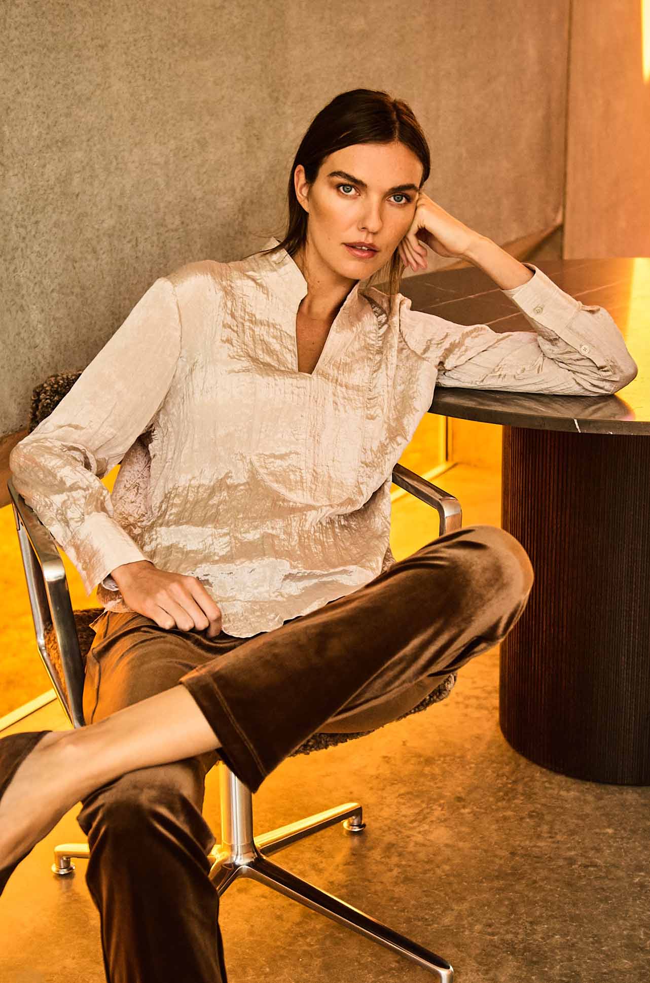 Mela Purdie - Formal Shirt in Dapple