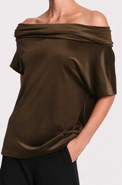 Mela Purdie - Frame Shell in Stretch Panne