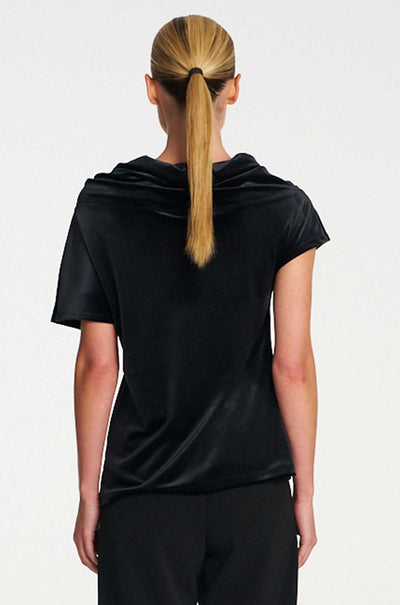 Mela Purdie - Frame Shell in Stretch Panne