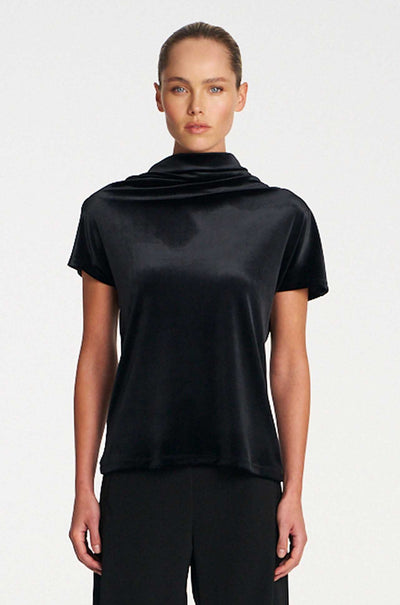 Mela Purdie - Frame Shell in Stretch Panne