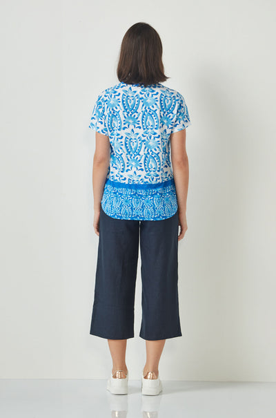 Verge - Francesca Top in Blue