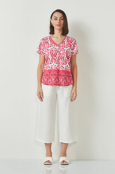 Verge - Francesca Top in Pink