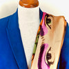 Valetta Silk Scarves - Frida Kalho Scarf in Purple