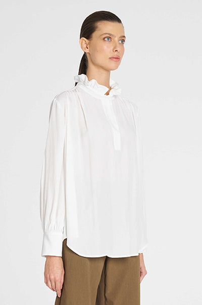 Mela Purdie - Frill Neck Blouse