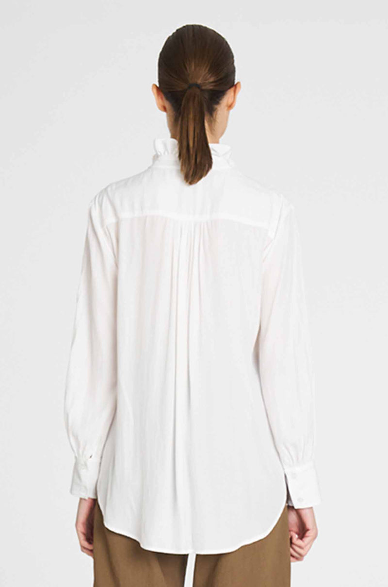 Mela Purdie - Frill Neck Blouse