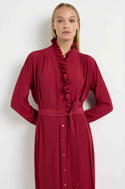 Mela Purdie - Frill Neck Dress