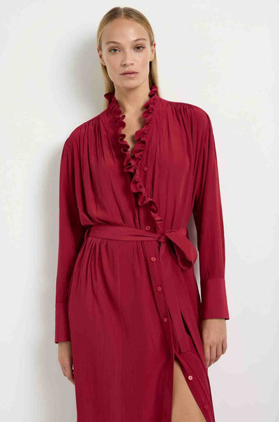 Mela Purdie - Frill Neck Dress