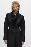 Mela Purdie - Froth Collar Shirt in Powder Weave