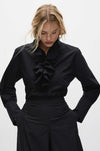 Mela Purdie - Froth Collar Shirt in Powder Weave