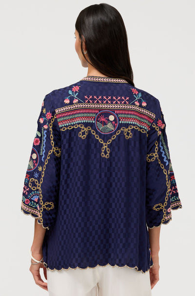 Johnny Was - Fuji Kimono in Lima