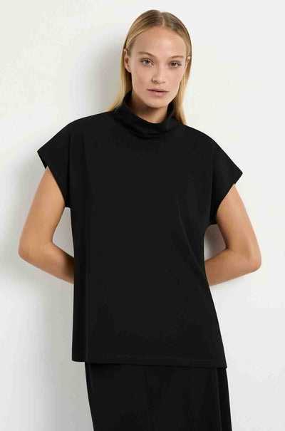 Mela Purdie - Funnel Shell in Powder Knit