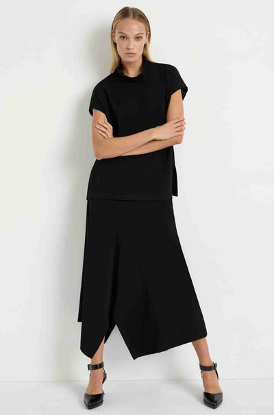 Mela Purdie - Funnel Shell in Powder Knit