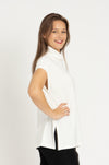 Mela Purdie - Funnel Shell in Powder Knit