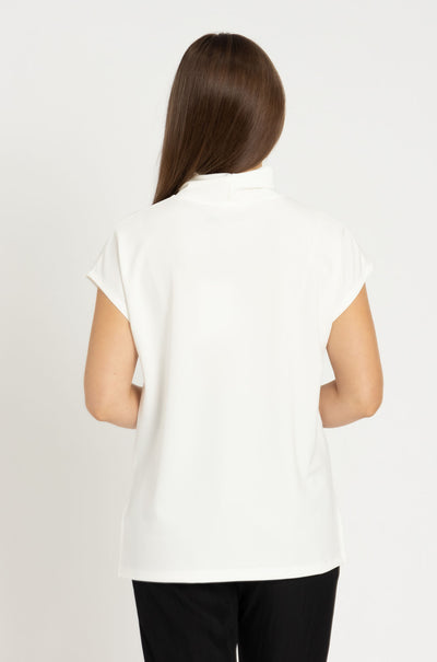 Mela Purdie - Funnel Shell in Powder Knit