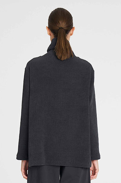 Mela Purdie - Funnel Sweater in Cord Knit