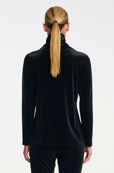Mela Purdie - Funnel Top in Stretch Panne
