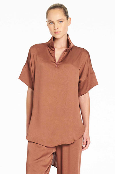 Mela Purdie - Funnel Tunic in Organdy