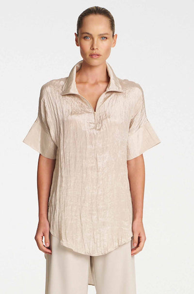 Mela Purdie - Funnel Tunic in Dapple