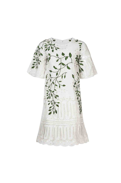 Trelise Cooper - Green Leaves Straight Talker Tunic