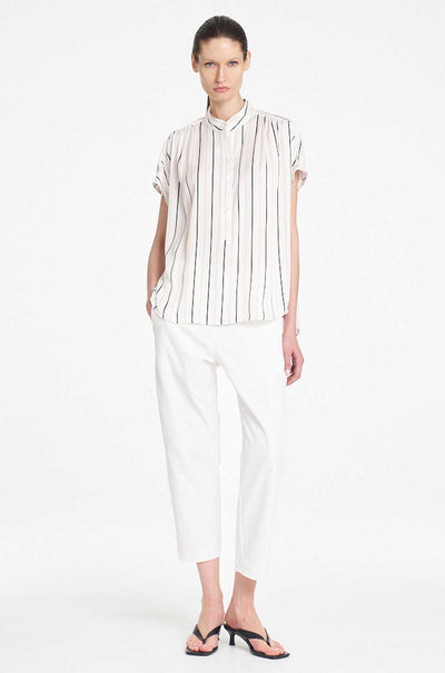 Mela Purdie - Gathered Shell in Ruban Stripe