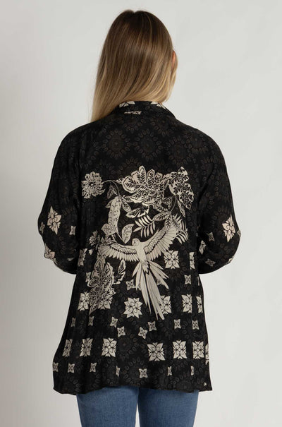 Johnny Was - Gemi Tunic in Myna Scarf Print