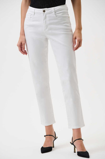 Joseph Ribkoff - Gia Classic Slim Fit Stretch Jeans in White
