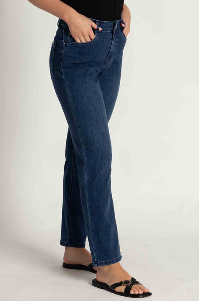 Joseph Ribkoff - Gia Classic Slim Fit Stretch Jeans in Medium Blue